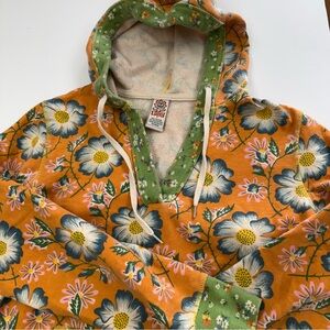 Vintage Y2K Lucky Brand flower hoodie Small